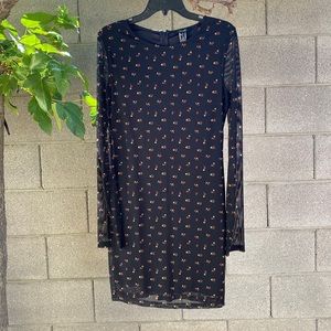 Black Floral Dress
